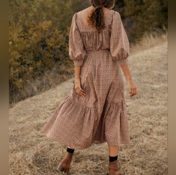 Christy Dawn Bianca in clay anemone, xsmall - Picture 3 of 12